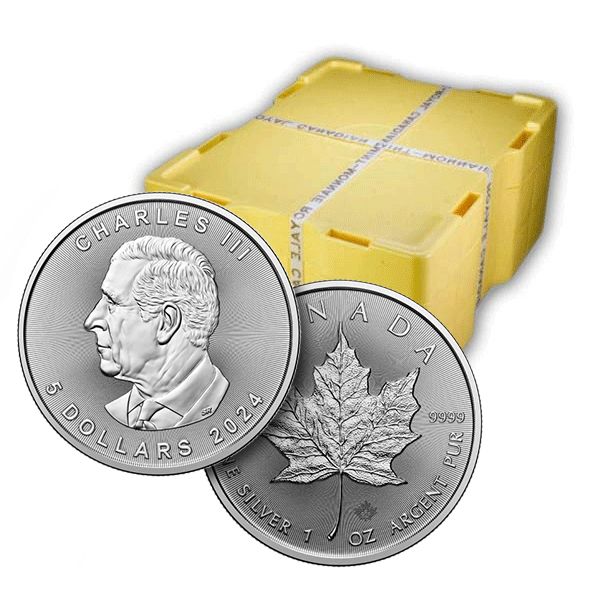 Buy Canada Silver Maple Leaf Coins - Monument Metals