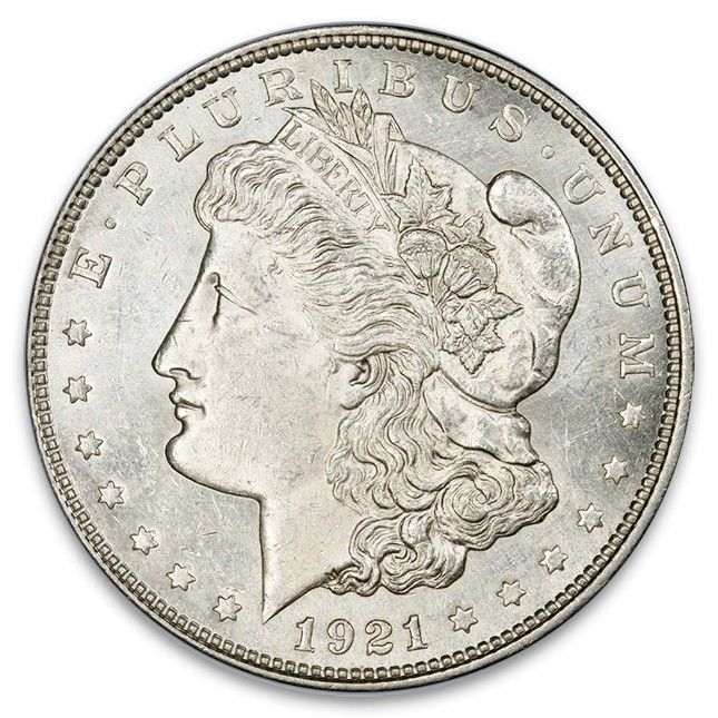 Buy 1921 Morgan Silver Dollars with Free Shipping on all orders of